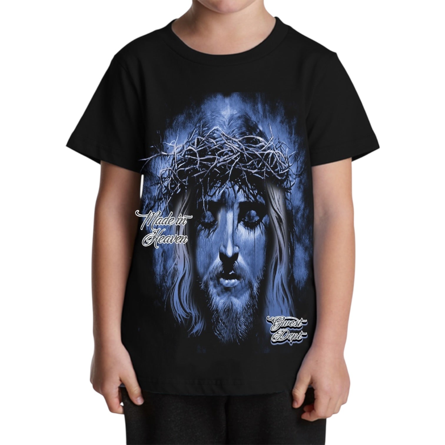 G*WEST: BOYS Fire Faith SS Tee 9464